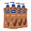 imageVaseline Intensive Care Body Lotion Cocoa Radiant 3 count for Dry Skin Lotion Made with UltraHydrating Lipids and Pure Cocoa Butter for a LongLasting Radiant Glow 203 Oz203 Fl Oz Pack of 4